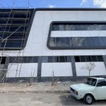 نمای شیشه کرتین وال